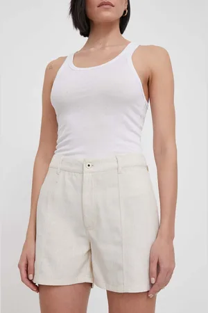 Pepe Jeans Pantaloncini in lino misto colore