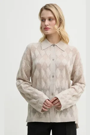 AERON Cardigan con aggiunta di lino TAMARA donna colore SH190561