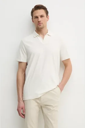 Calvin Klein Polo con aggiunta di lino colore K10K114136