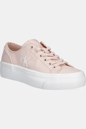 Calvin Klein Scarpe da ginnastica VULC FLATFORM LOW CV MG donna colore rosa YW0YW01763