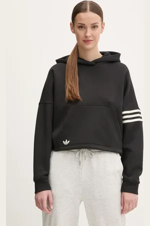 adidas Felpa Neuclassics donna colore con cappuccio JI8500