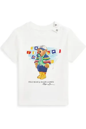 Ralph Lauren T-shirt in cotone per bambini colore 320958332001