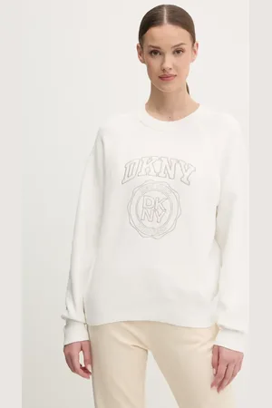 DKNY Maglione in cotone donna colore DP5R6022