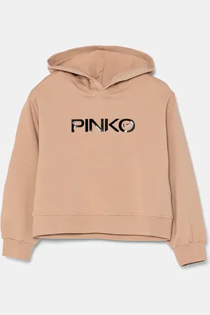 Pinko Felpa per bambini colore con cappuccio F4PIJGHS091