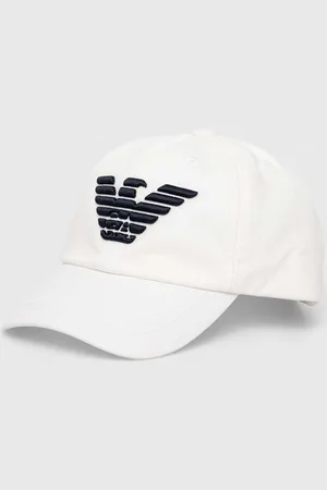 Emporio Armani Cappello con visiera in cotone bambini