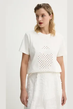 Munthe T-shirt in cotone FENELLA donna colore 251111325161