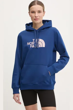 The North Face Felpa Drew Peak donna colore con cappuccio con applicazione NF0A89EHB4O1