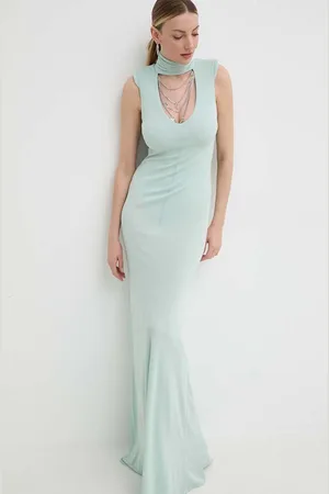 Elisabetta Franchi Vestito colore turchese AB64742E2