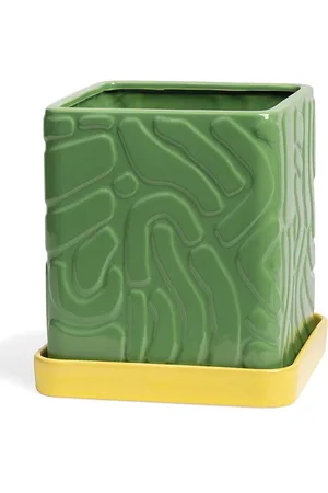 &k amsterdam Copertura vaso Tribe Green
