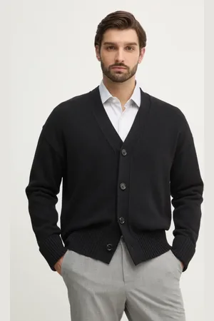 HUGO BOSS Cardigan con aggiunta di lana colore 50531158
