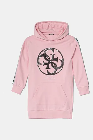 Guess Vestito di cotone bambina colore J5RK16 KAD74