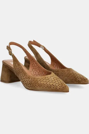 ANSWEAR Scarpe décolleté in pelle scamosciata colore