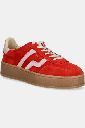 GANT Sneakers in camoscio Cuzmani colore arancione 30533978.G925