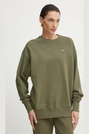 HUGO BOSS Felpa in cotone donna colore 50534821