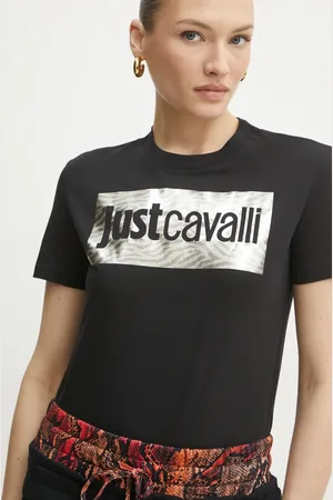 Roberto Cavalli T-shirt in cotone donna colore 78PAHT15 CJ500