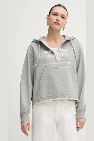 JOOP! Felpa in cotone donna colore con cappuccio 30046271