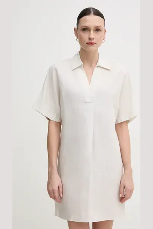 Calvin Klein Vestito con aggiunta di lino colore K20K208382