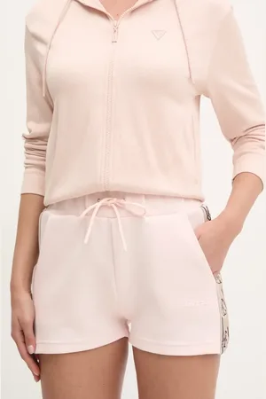 Guess Pantaloncini donna colore con applicazione