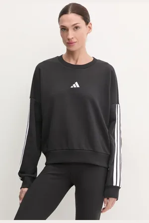 adidas Felpa Essentials donna colore con applicazione JE0016