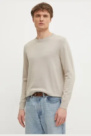 Pepe Jeans Maglione in cotone ESSENTIAL COTTON SWEATER uomo colore PM702512