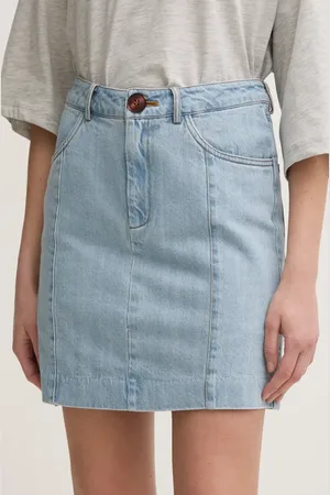 Gestuz Gonna di jeans colore 10909772