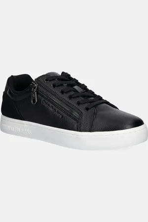 Calvin Klein Sneakers in pelle CLASSIC CUPSOLE ZIP LOW IN colore YM0YM01254