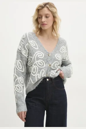 ANSWEAR Cardigan in lana colore