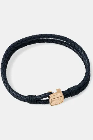 HUGO BOSS Bracciale in pelle uomo 1580668M