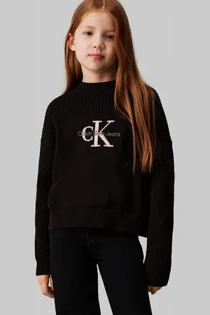 Calvin Klein Maglione per bambini con misto lana colore IG0IG02654