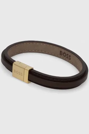 HUGO BOSS Bracciale in pelle uomo