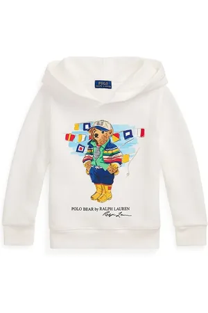 Ralph Lauren Felpa per bambini colore con cappuccio 322974848001