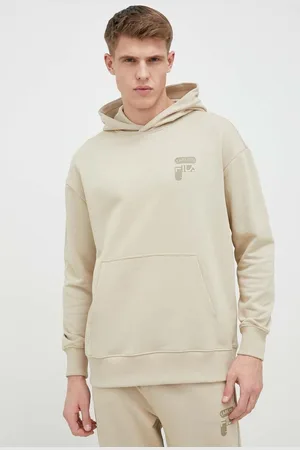 Fila Felpa in cotone uomo con cappuccio