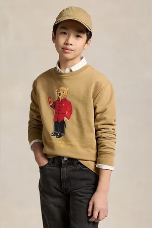 Ralph Lauren Felpa in cotone bambino/a colore 323961412002