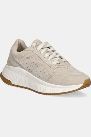 HUGO BOSS Sneakers in camoscio TTNMEVO colore 50536421
