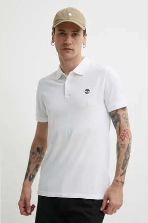 Timberland Polo uomo colore con applicazione TB0A2DJE1001