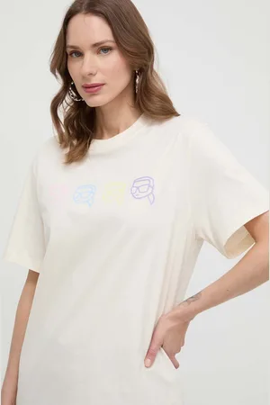 Karl Lagerfeld T-shirt in cotone donna colore