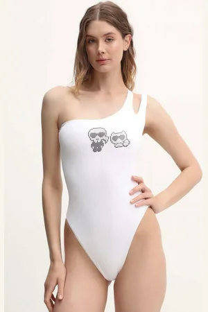 Karl Lagerfeld Costume da bagno intero colore nero