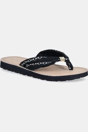 Tommy Hilfiger Infradito TH CHAIN PRINT ELEVATED SANDAL donna colore FW0FW08519