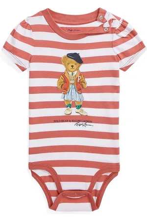 Ralph Lauren Body di cotone neonato/a