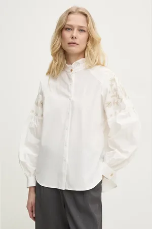 ANSWEAR Camicia in cotone donna colore