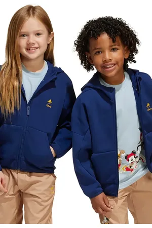 adidas Felpa per bambini colore con cappuccio JD4554