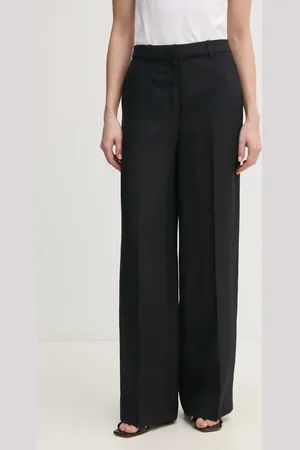 Calvin Klein Pantaloni in lino misto donna colore K20K208381