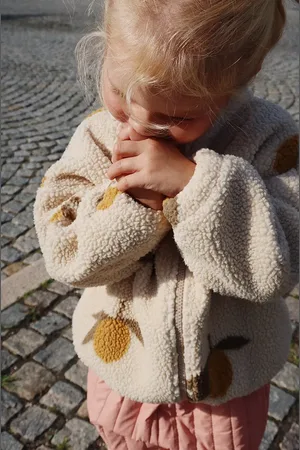 Konges Sløjd Giacca per bambini JODY TEDDY JACKET GRS colore KS101242