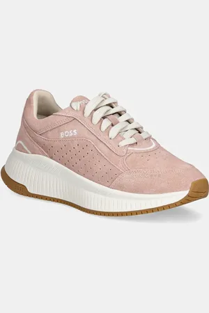 HUGO BOSS Sneakers in camoscio TTNMEVO colore 50536421