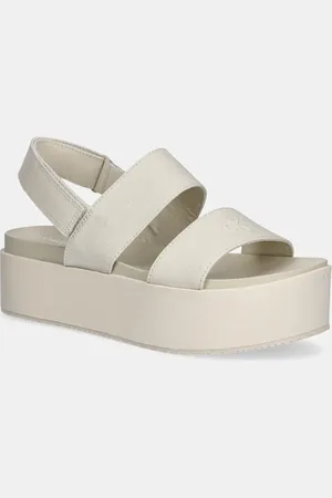 Calvin Klein Sandali FLATFORM SANDAL SLING IN donna colore YW0YW01788