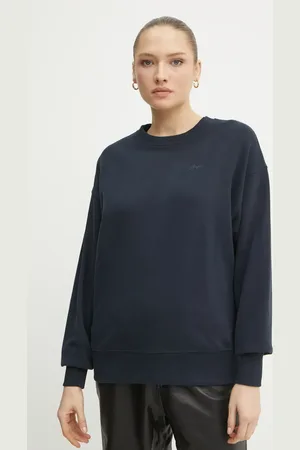 HUGO BOSS Felpa in cotone donna colore 50534821
