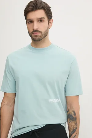 Karl Lagerfeld T-shirt in cotone uomo colore 551230.755192