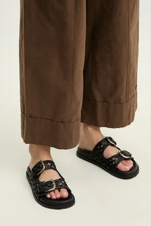 ANSWEAR Infradito in pelle donna colore