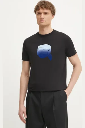 Karl Lagerfeld T-shirt in cotone uomo colore 551242.755426