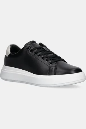 Calvin Klein Sneakers in pelle CUPSOLE LACE UP - SUEDE BT colore HW0HW02404